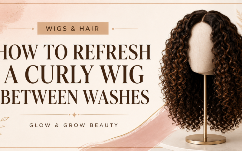 Facebook thumbnail for How to Refresh a Curly Wig Between Washes
