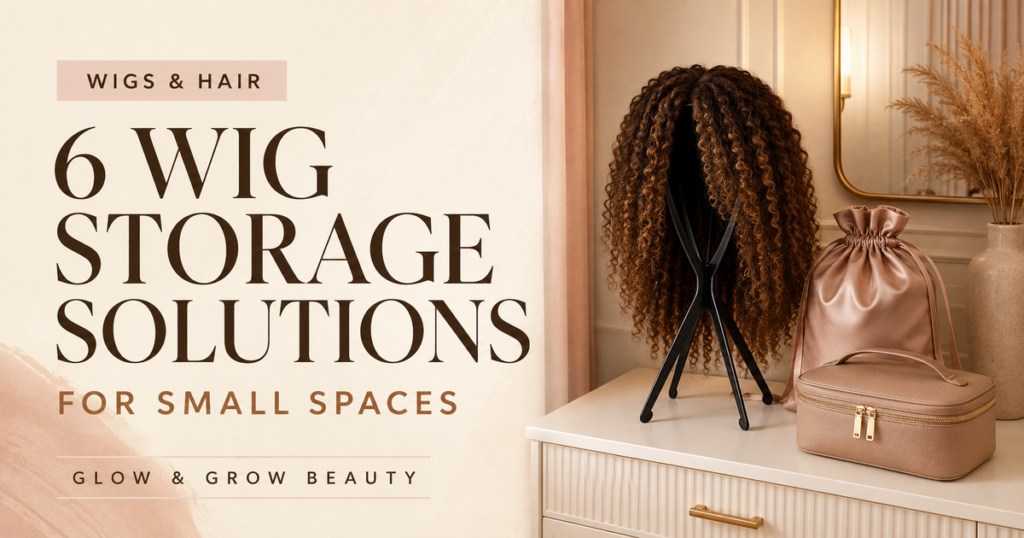 Facebook thumbnail for six wig storage solutions for small spaces